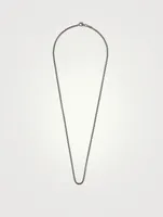 Silver Box Chain Necklace