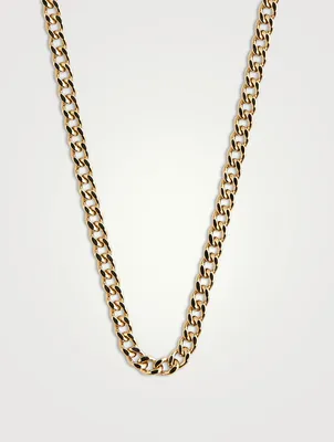 2MM Gold Curb Chain Necklace