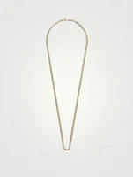 3.6MM Gold Curb Chain Necklace