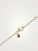 Nudo Classic Pendant Necklace With White Topaz, Mother-Of-Pearl And Diamonds