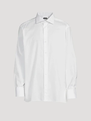 Cotton Slim-Fit Dress Shirt
