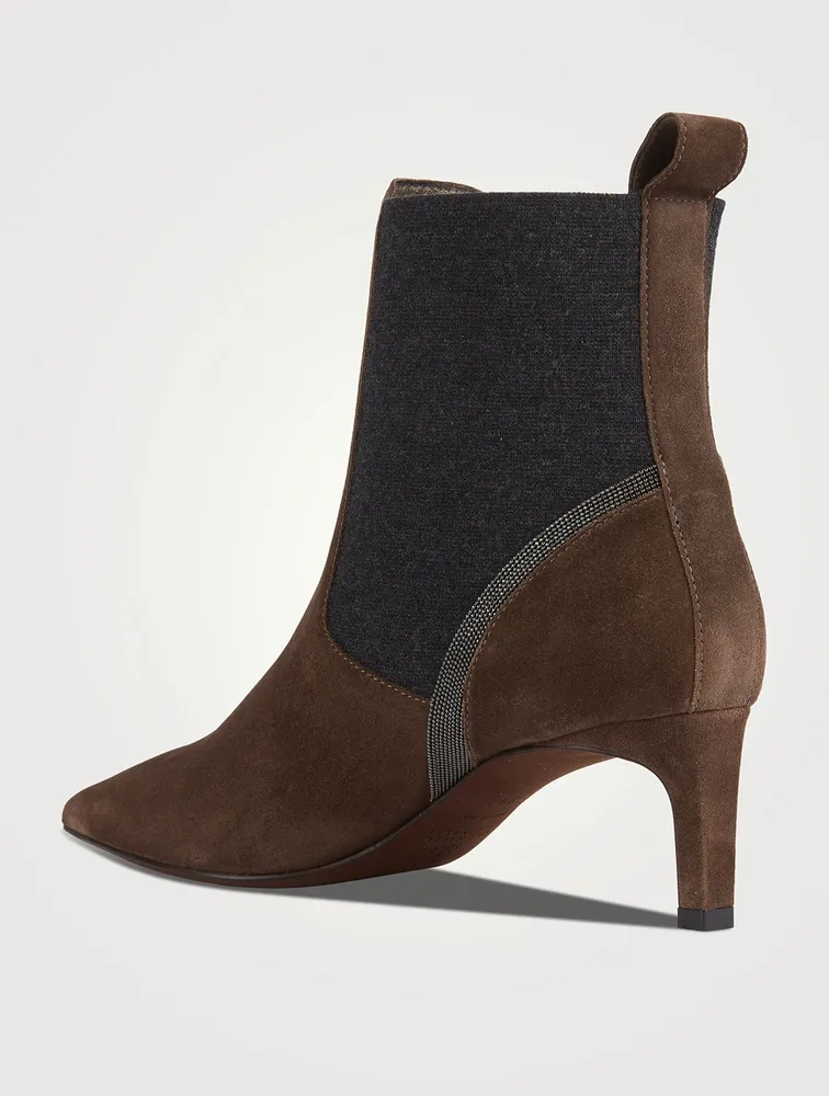 Suede Ankle Boots