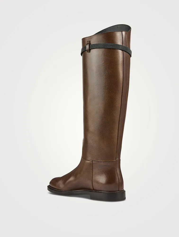 Leather Riding Boots