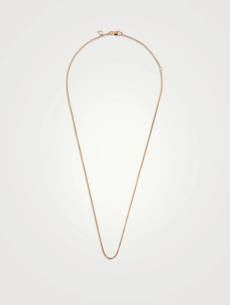 Wulu 18-Inch 18K Rose Gold Chain