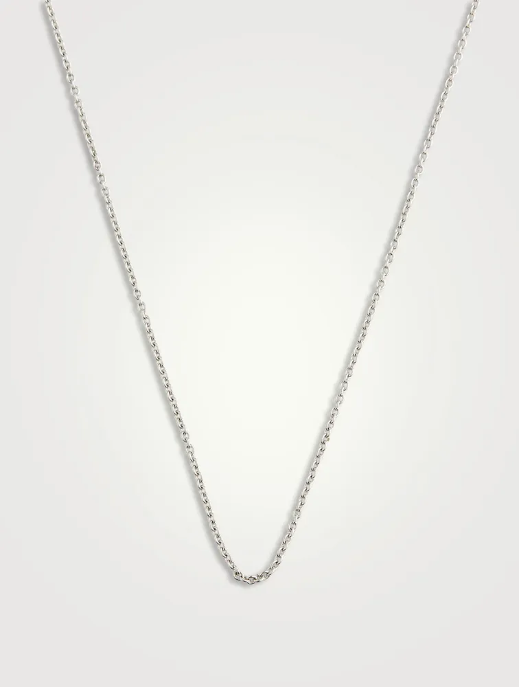 Wulu -Inch 18K White Gold Chain