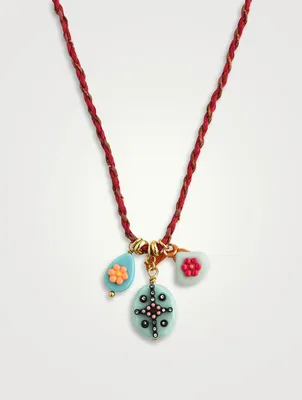 Just Charming Beaded Necklace