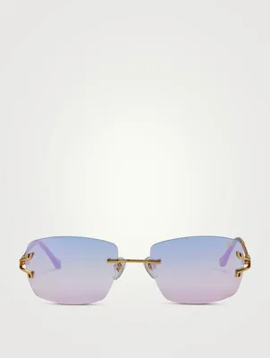 VF Bal Harbour Drill Mount 24K Gold Plated Sunglasses
