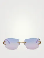 VF Bal Harbour Drill Mount 24K Gold Plated Sunglasses