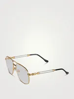Snatch Double Rope Aviator Optical Glasses