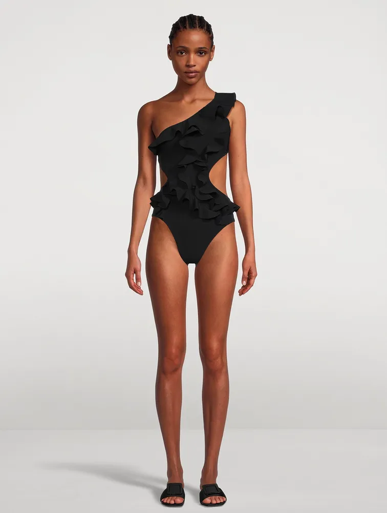 Devi Cut-Out One-Piece Swimsuit