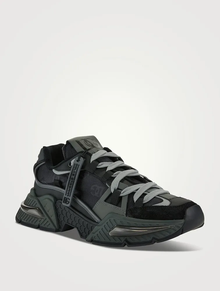 Airmaster Mixed-Material Sneakers