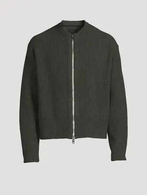 Wool Oversized Cardigan