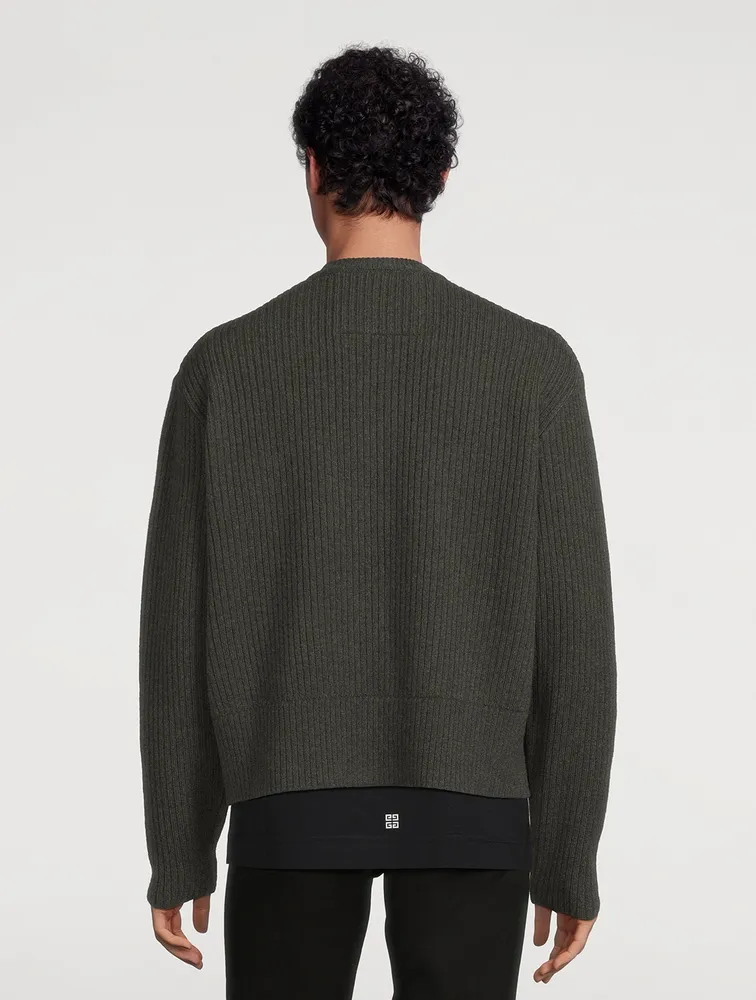 Wool Oversized Cardigan