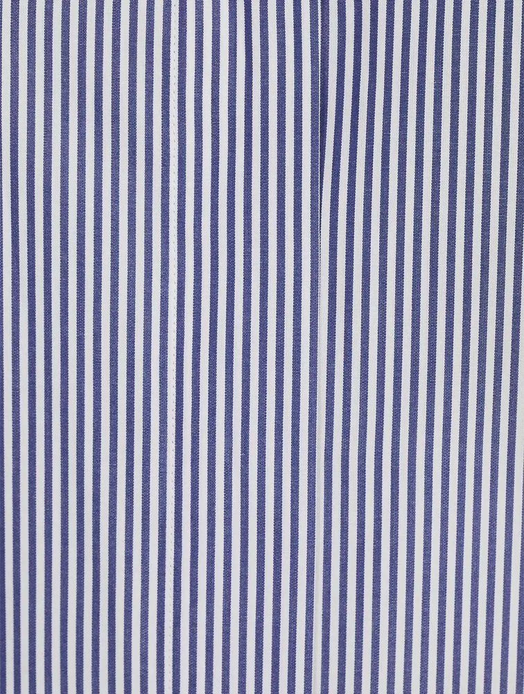 Derica Cotton Shirt Stripe Print