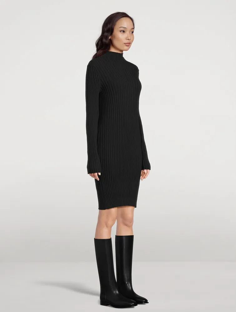 Diolette Silk Knit Mini Dress