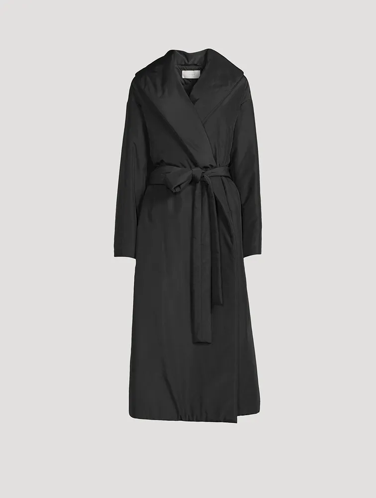 Francine Belted Cocoon Coat