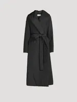 Francine Belted Cocoon Coat