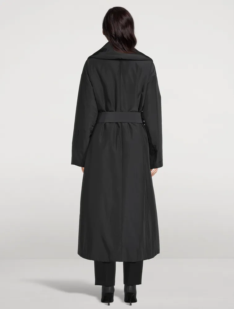 Francine Belted Cocoon Coat