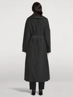 Francine Belted Cocoon Coat