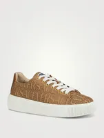 Greca Canvas Sneakers Versace Allover Print