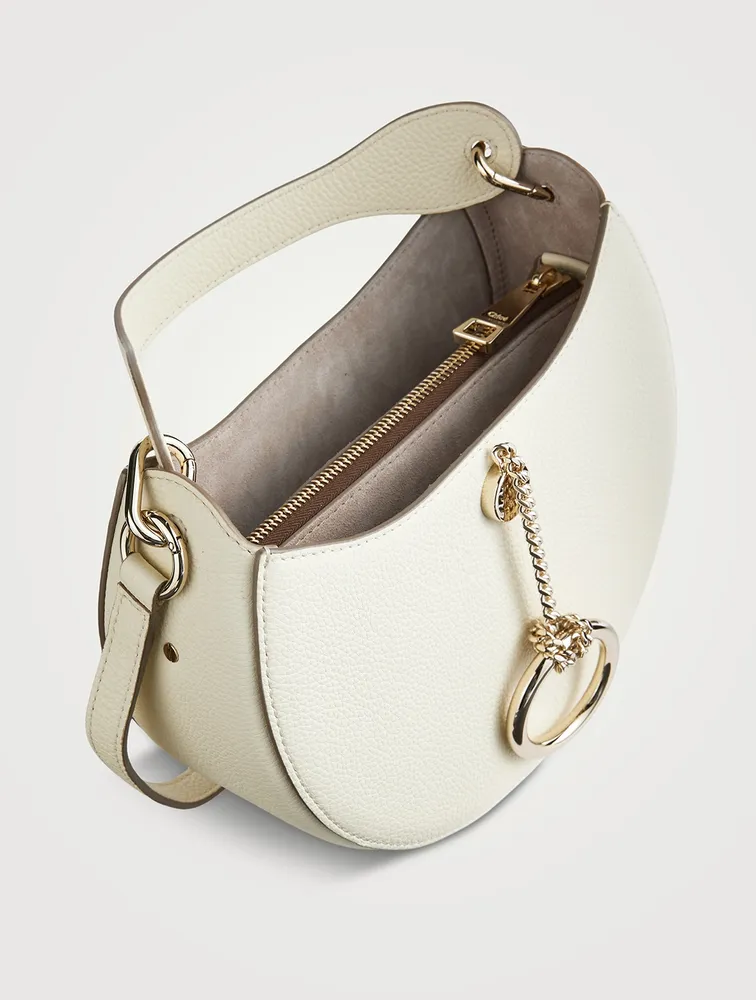 Small Arlène Leather Shoulder Bag