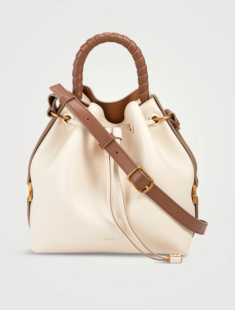 Marcie Leather Bucket Bag