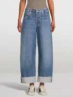 Ayla Baggy Cuffed Jeans