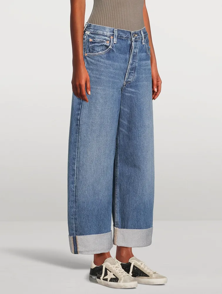 Ayla Baggy Cuffed Jeans