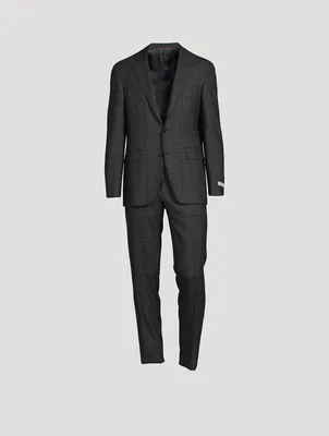 Kei Stretch Wool Two-Piece Suit