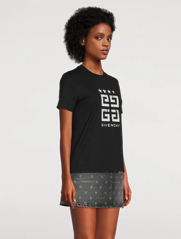 Tee-shirt 4G Stars en coton