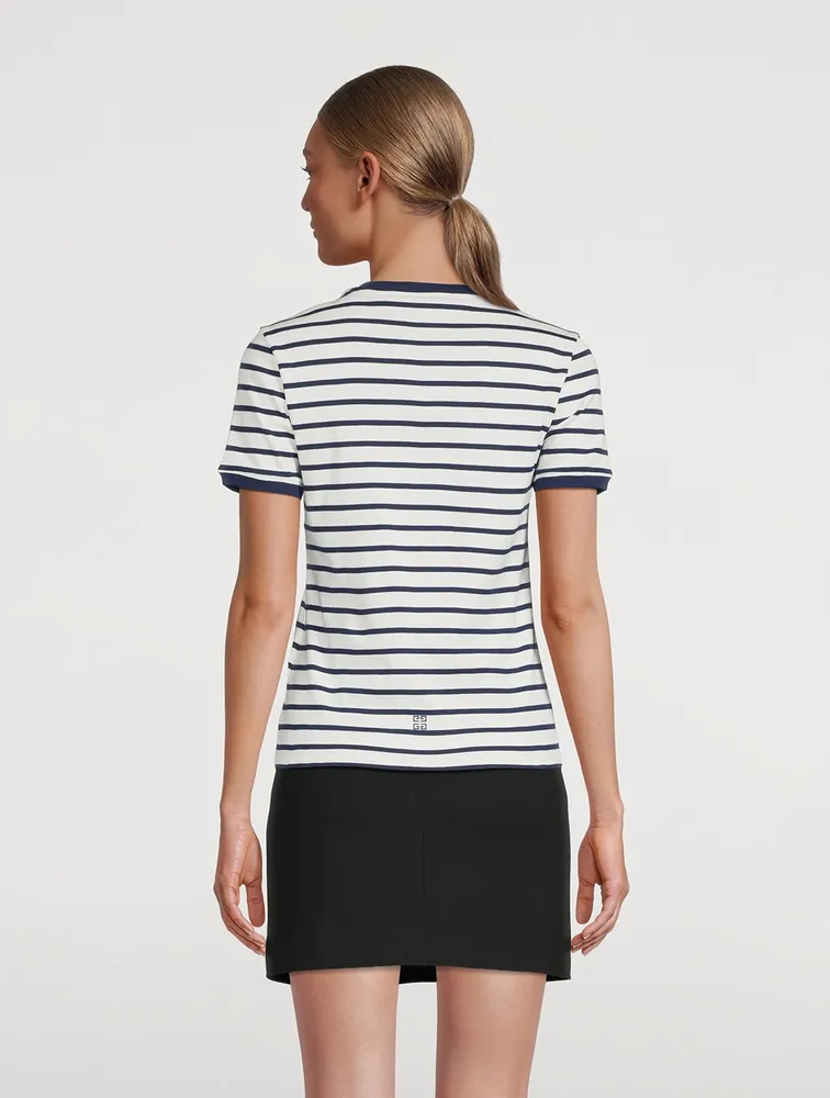 Slim T-Shirt In Stripe Print