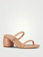 Dael Leather Mules