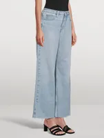 Le High 'N' Tight Wide-Leg Crop Jeans