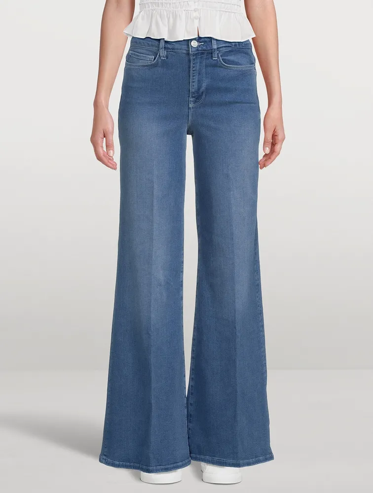 Le Palazzo Wide-Leg Jeans