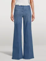 Le Palazzo Wide-Leg Jeans