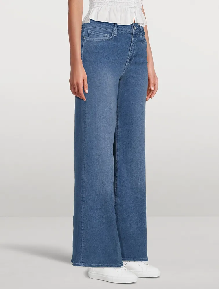 Le Palazzo Wide-Leg Jeans