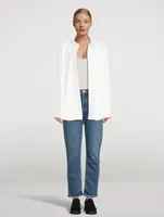 Riley High-Rise Straight-Leg Jeans