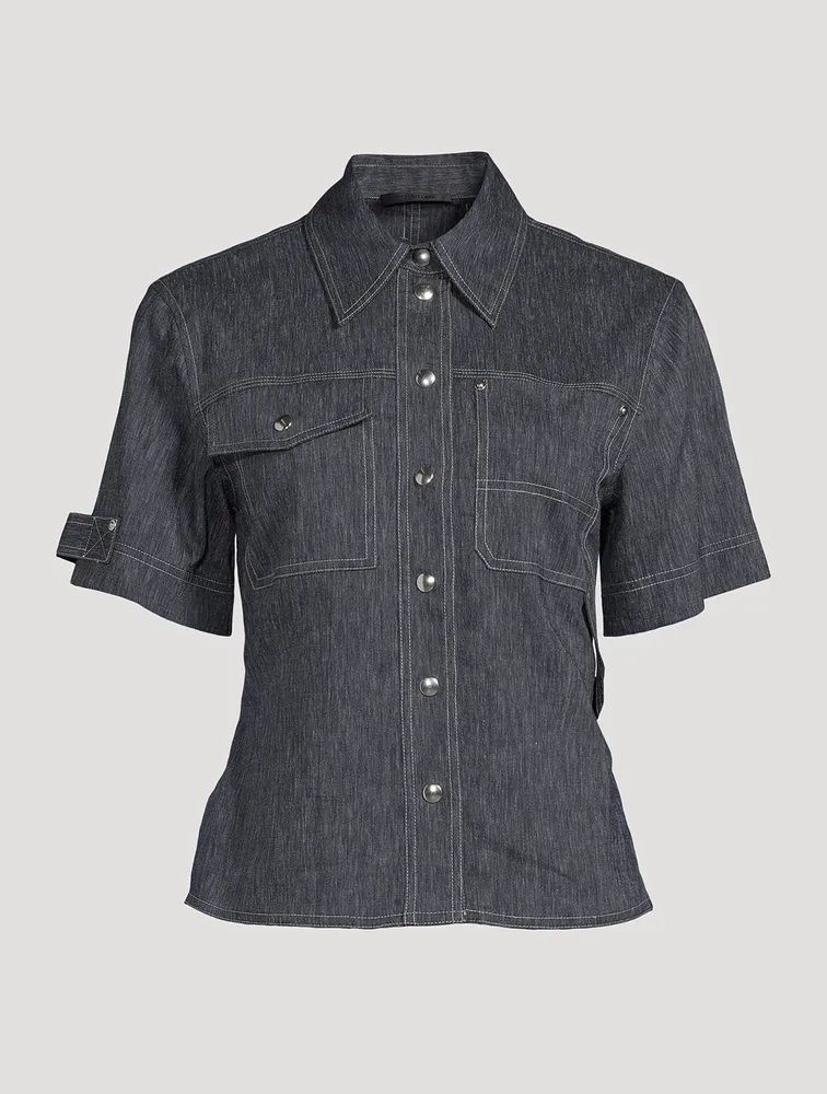 Denim Utility Shirt