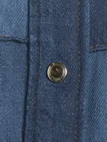 Patchwork Denim Shirt