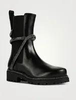 Cleo Leather Combat Boots