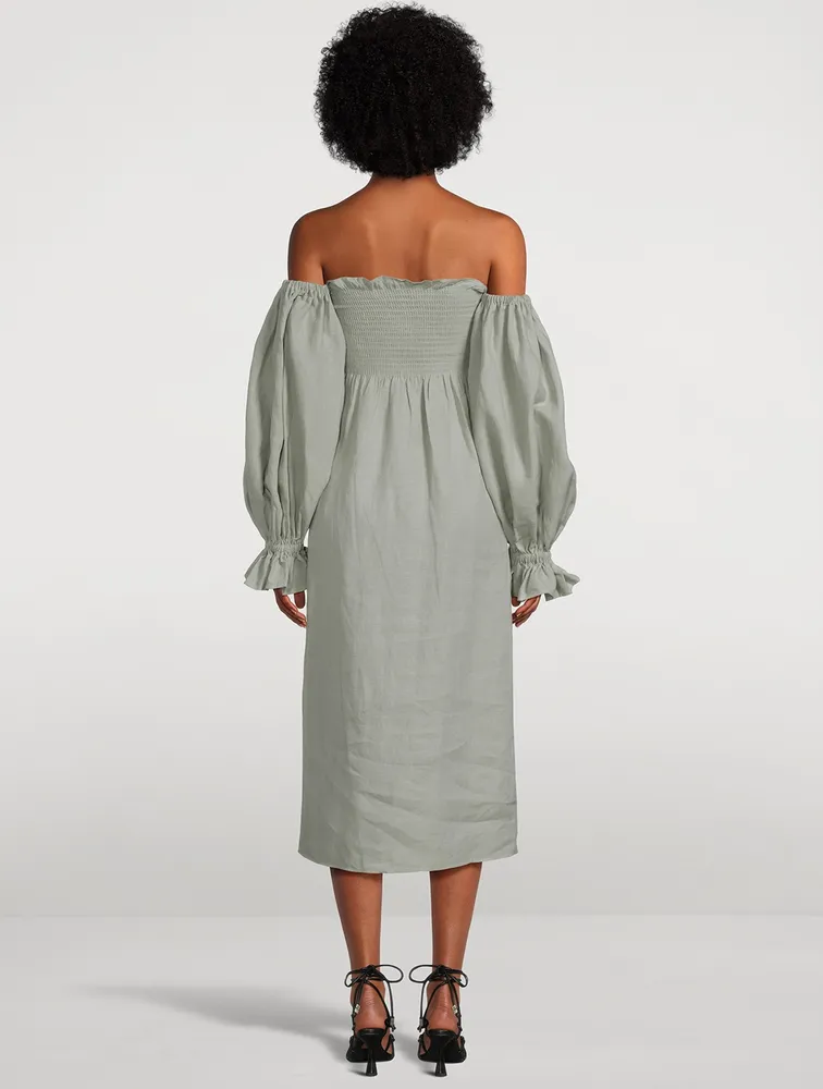 Atlanta Linen Dress