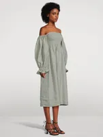 Atlanta Linen Dress