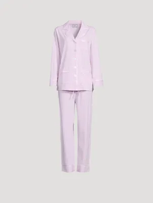 Luxe Stretch Cotton Pajama Set