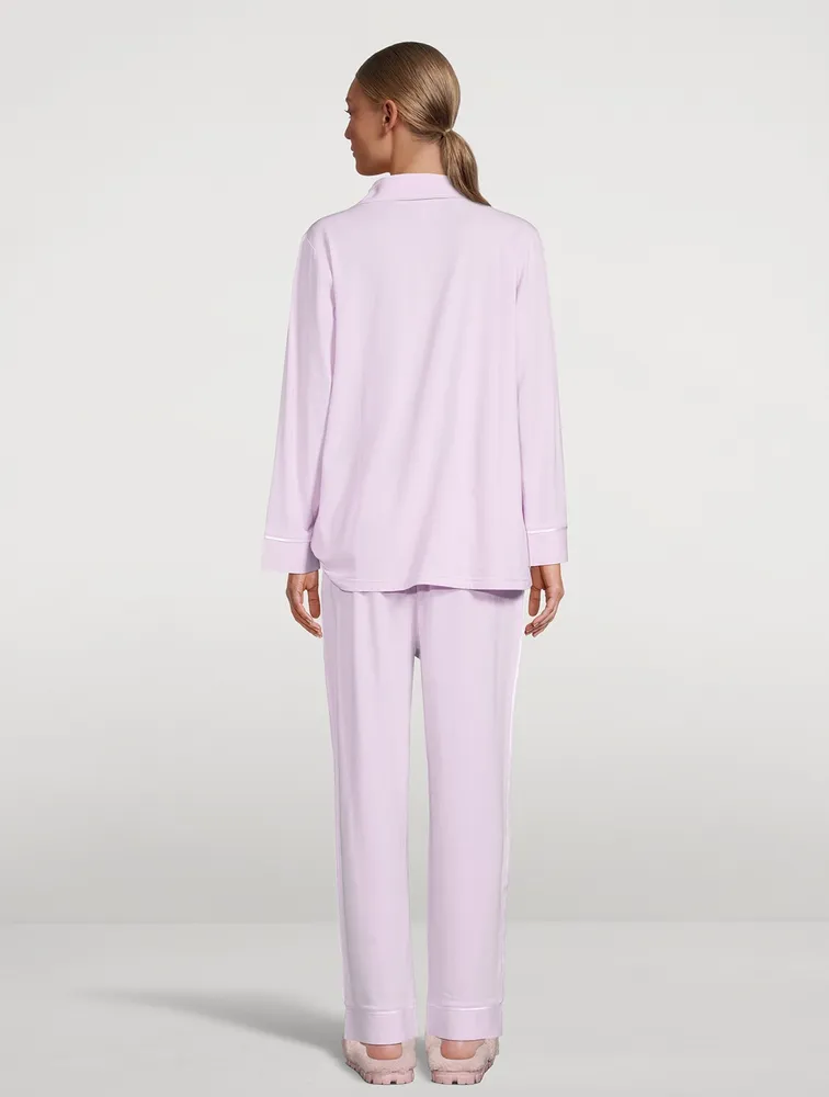 Luxe Stretch Cotton Pajama Set