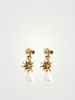 Bloom Faux Pearl Earrings