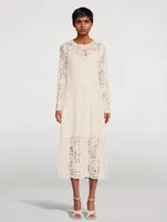 Devi Lace Midi Dress