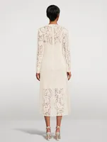 Devi Lace Midi Dress