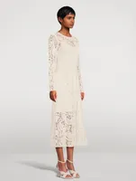 Devi Lace Midi Dress