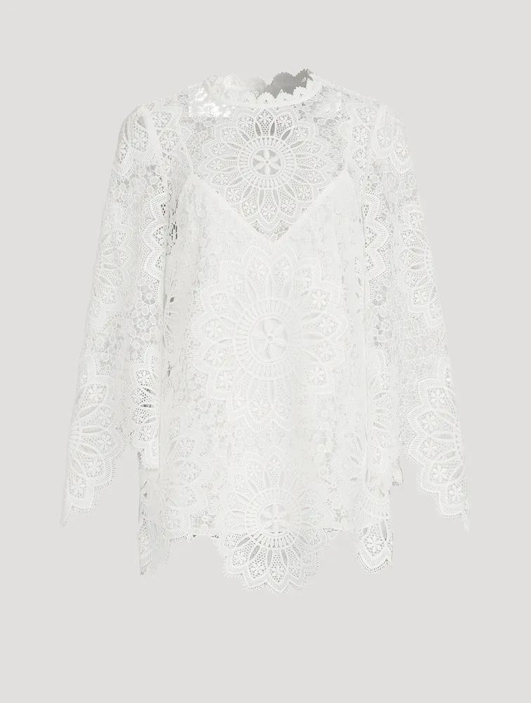 Chintz Crochet Lace Blouse