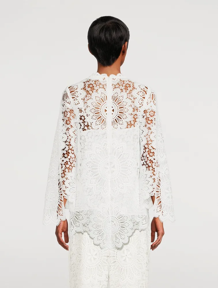 Chintz Crochet Lace Blouse